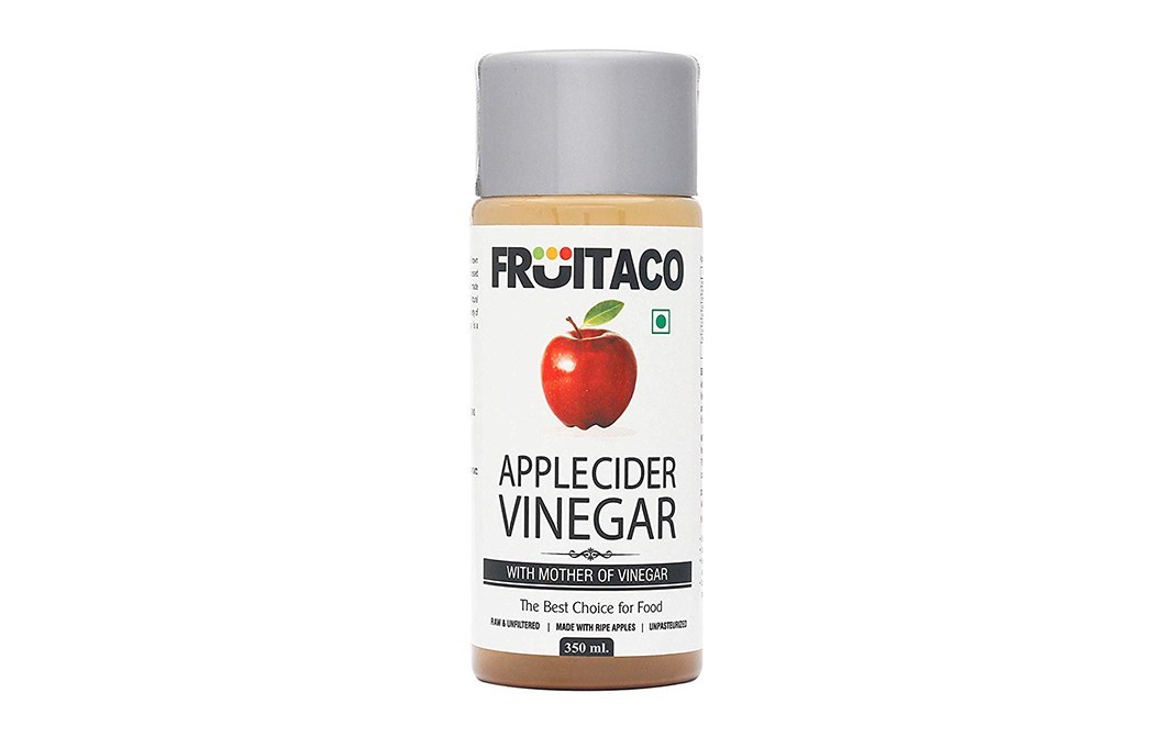 Fruitaco Apple Cider Vinegar With Mother of Vinegar   Plastic Bottle  350 millilitre